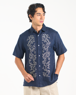 Load image into Gallery viewer, Cross stitch, DARK NAVY
