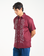 Load image into Gallery viewer, Cross stitch, MAROON
