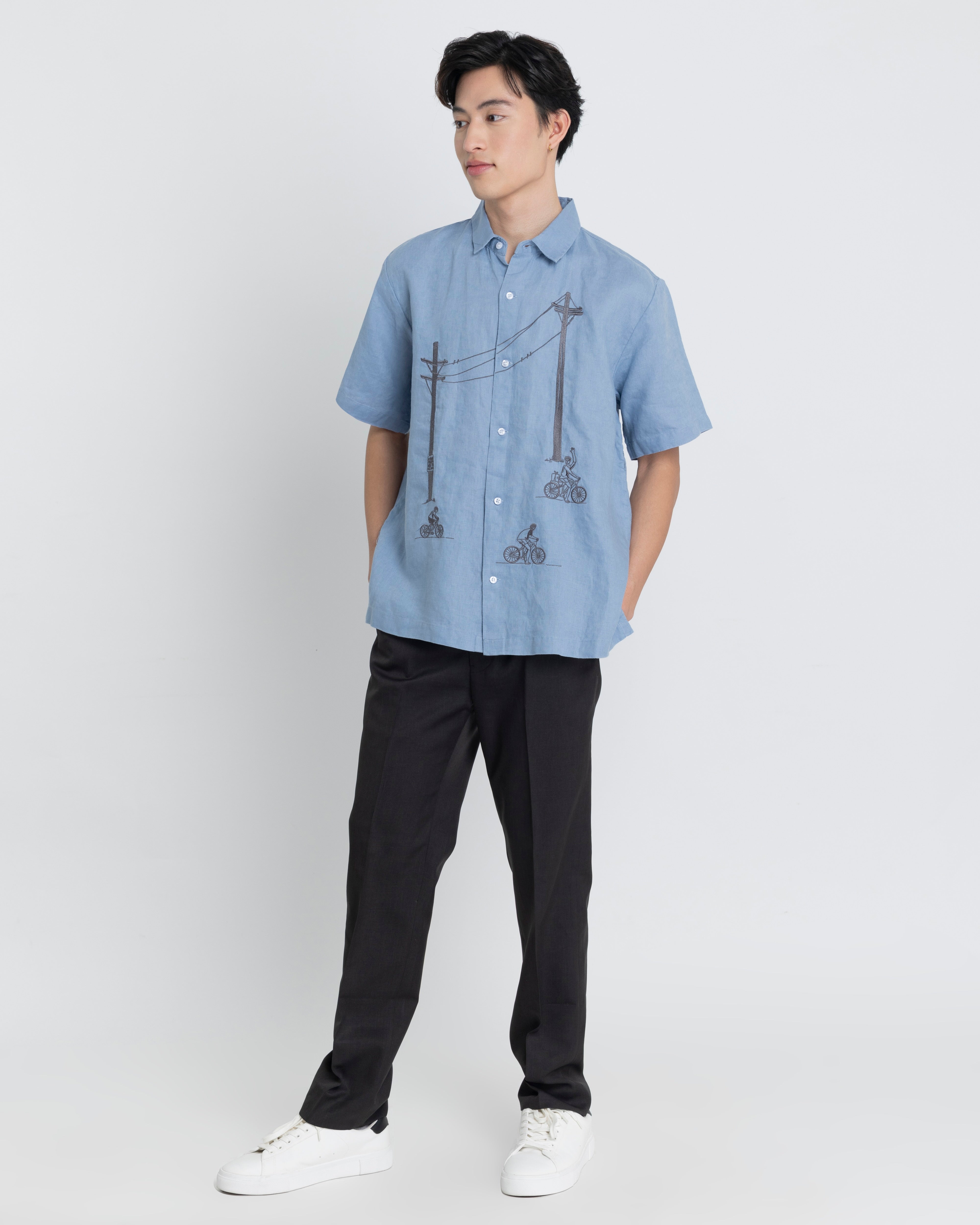 Bisikleta, LIGHT BLUE