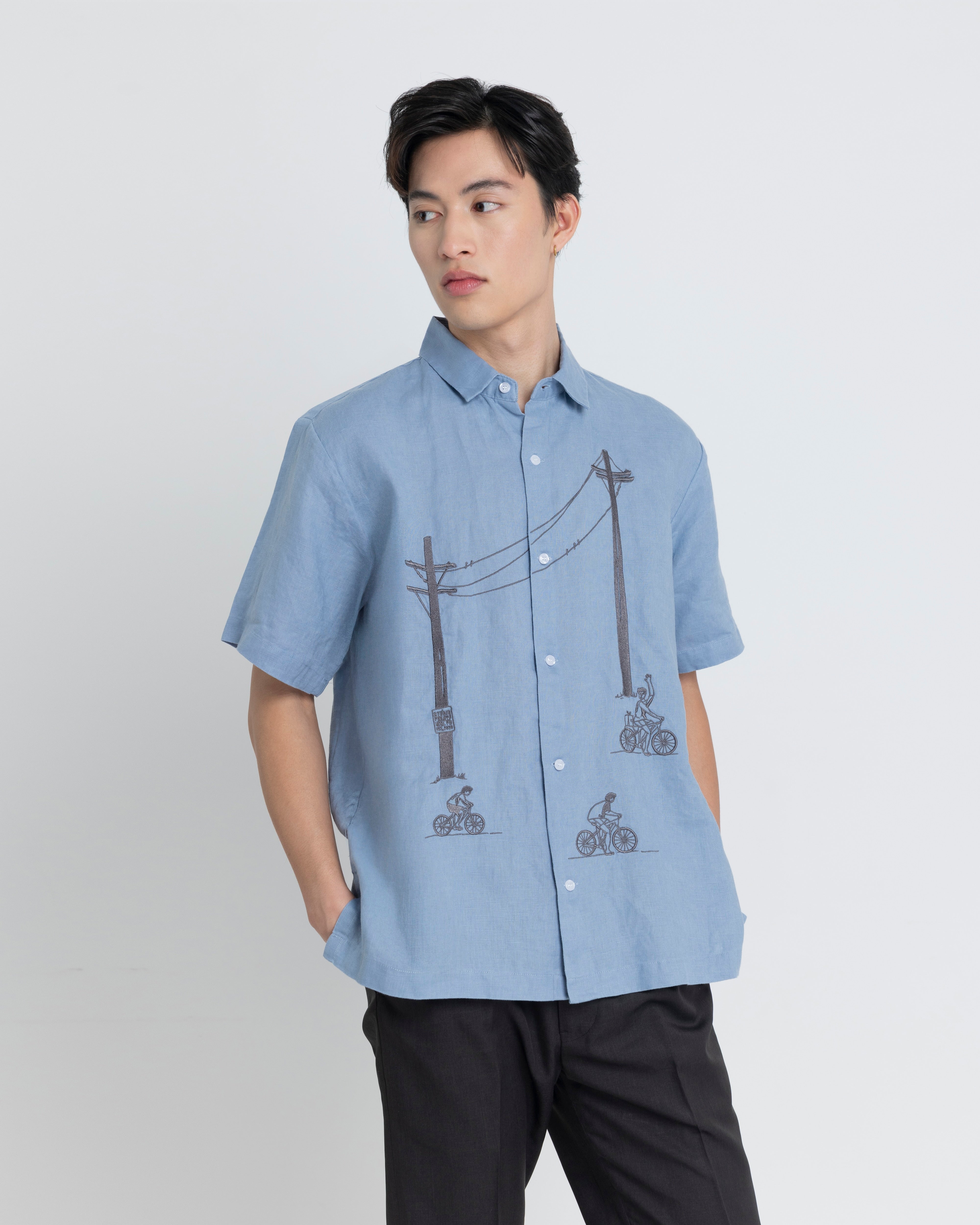 Bisikleta, LIGHT BLUE