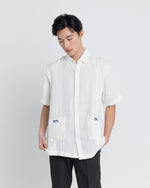 Load image into Gallery viewer, Pleated Jeepney, OFF-WHITE
