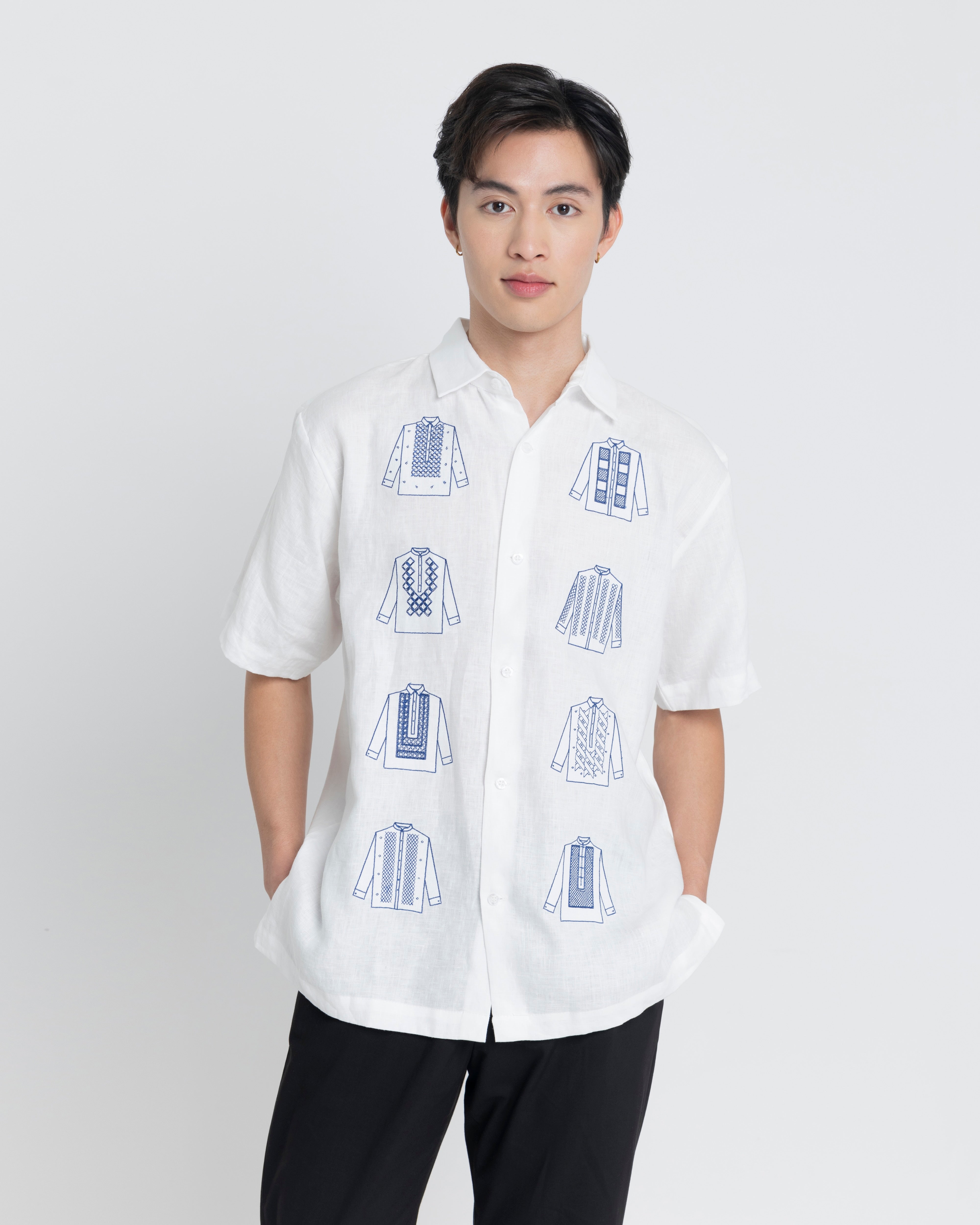 Mini Barong, OFF-WHITE