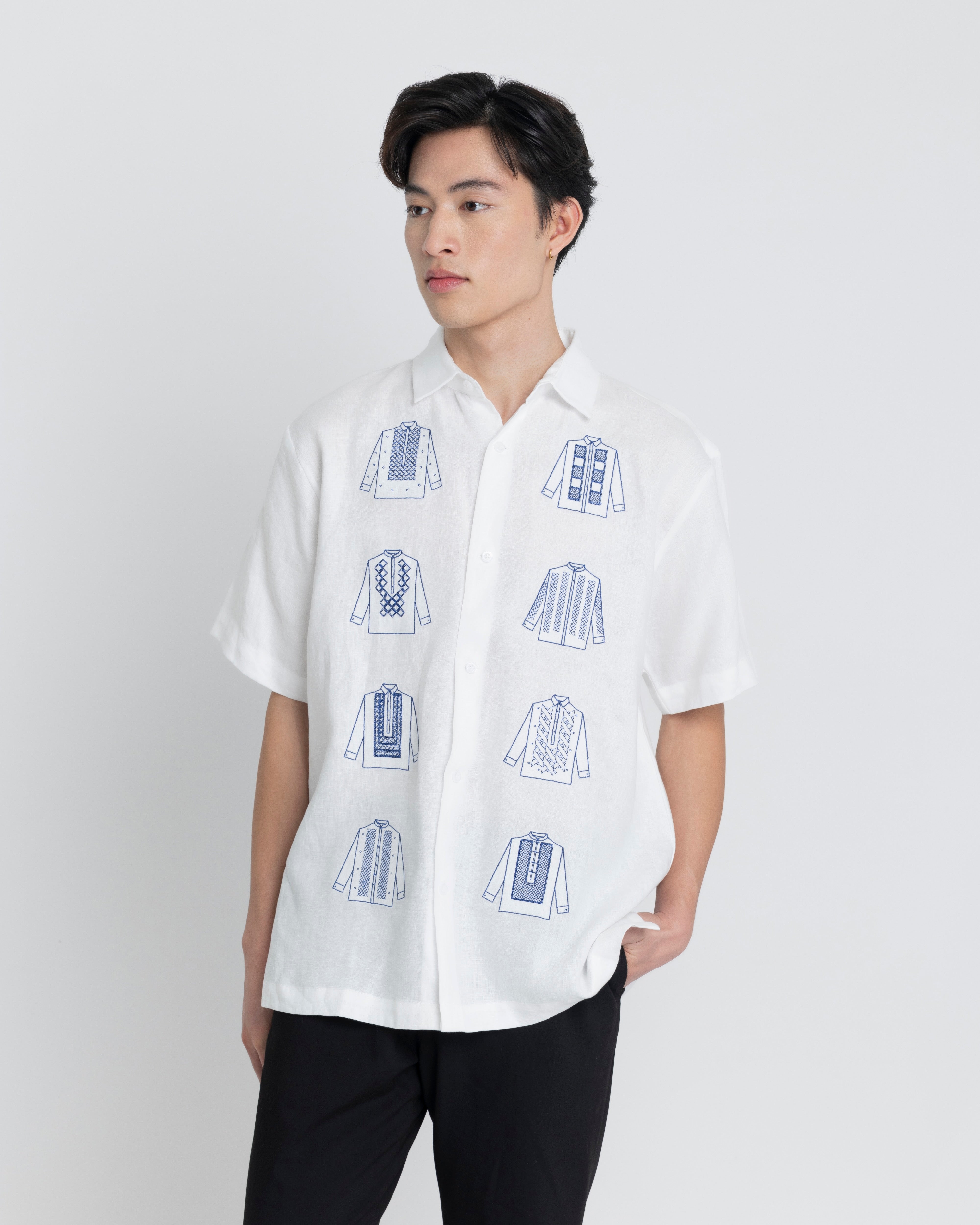Mini Barong, OFF-WHITE