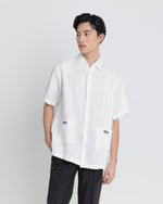 Load image into Gallery viewer, Pleated Jeepney, OFF-WHITE
